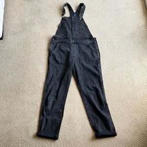 Gap Black Denim Overalls